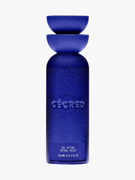 Cécred Oil Ritual in branded component on a light gray background